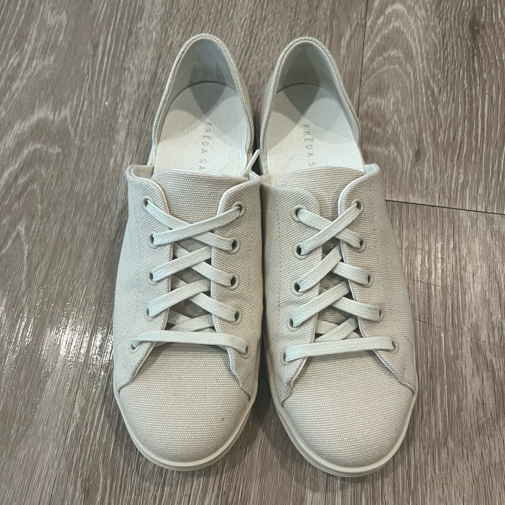 Freda Salvador EDA d’Orsay sneaker in canvas